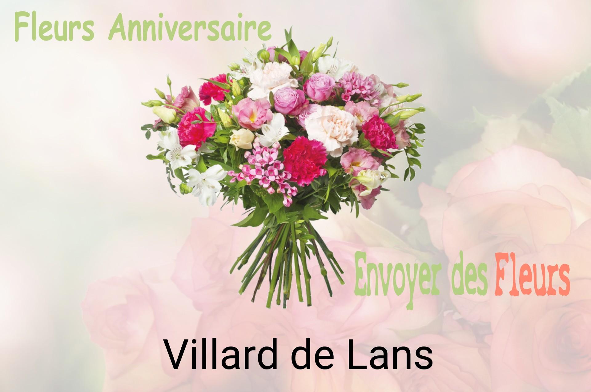 Bouquet de fleurs d’anniversaire livré à Villard-de-Lans