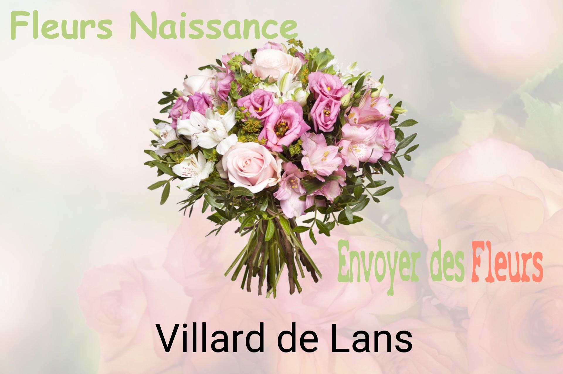 Bouquet de fleurs de naissance livré à Villard-de-Lans